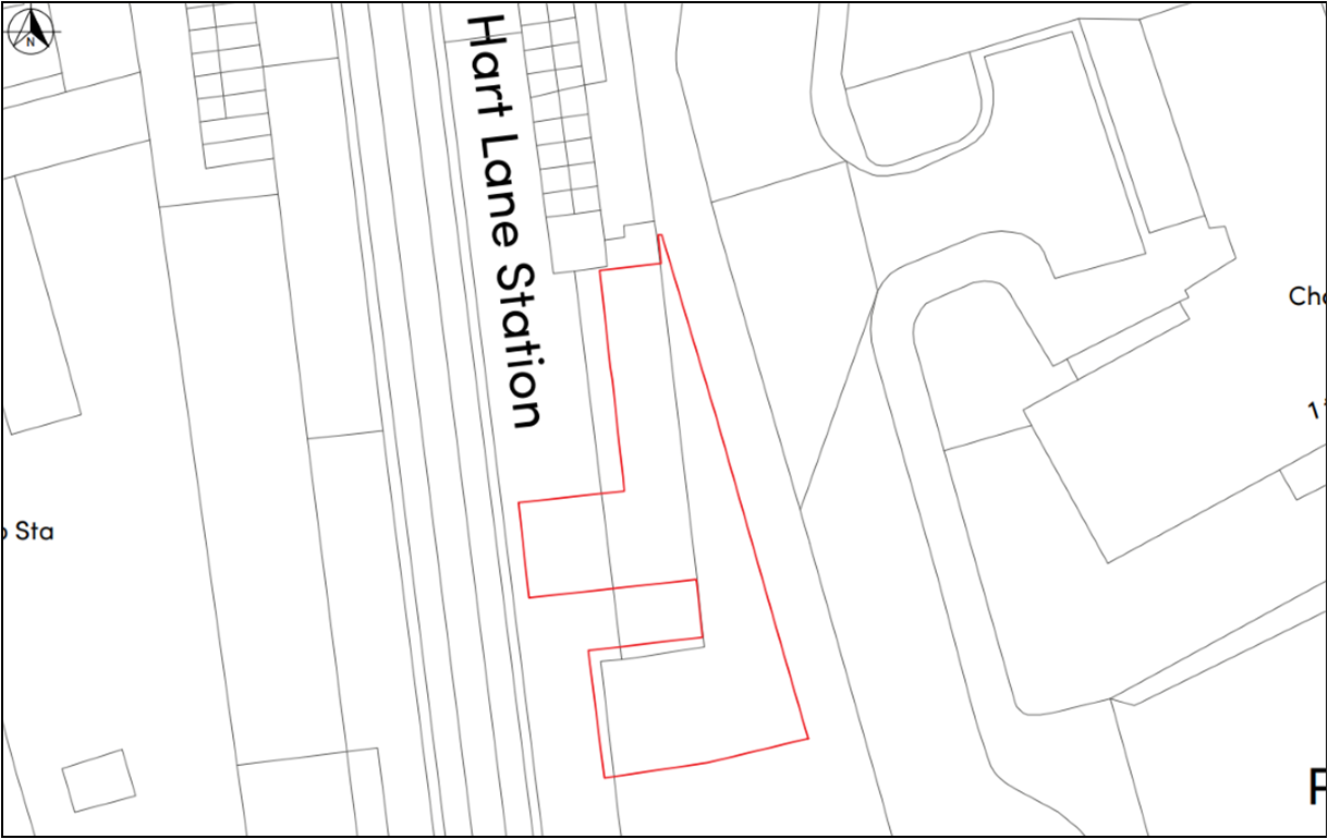 LAND AND BUILDINGS BENEATH WHITE HART LANE STATION TPA