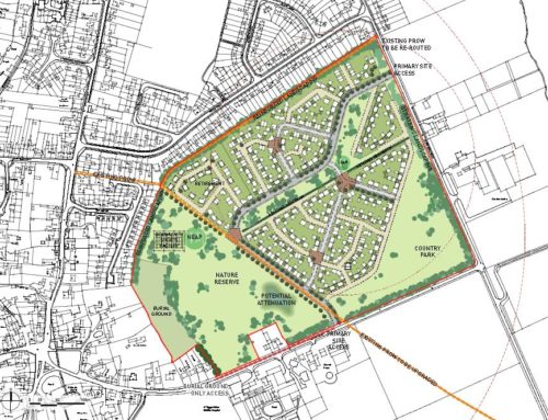 Planning permission granted following intervention of the Secretary of State at Haddenham, Buckinghamshire
